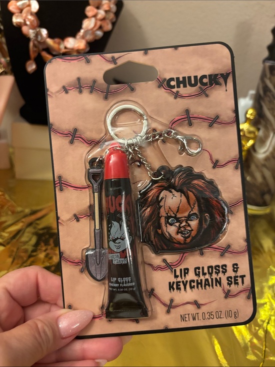 Chucky Other - Chucky Lip Gloss Keychain Set NWT